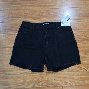 Ladies Hi Rise Cut Off Shorts